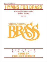 HYMNS FOR BRASS BRASS 5TET-CONDUCT cover